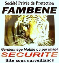 Télésurveillance sécurité gardiennage Sénégal