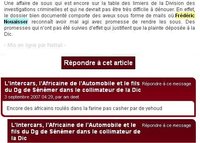 Commentaire antisémite - lien à bannir par Google Commentaire antisémite - lien à bannir par Google