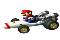 Mario Kart sur piste cyclable