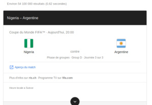 Pronostic Nigeria Argentine