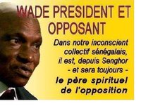 Abdoulaye Wade un président opposant au Sénégal