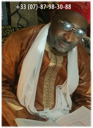 Hadj Oumar Ntaya medium voyant astrologue guérisseur à Saint-Martin 07 87 98 30 88