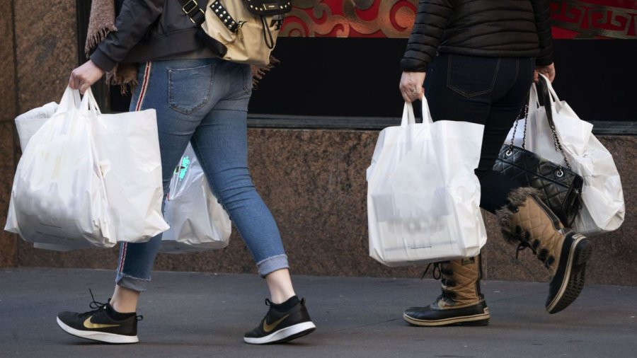 New York bannit les sacs en plastique