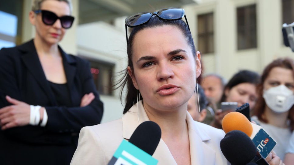 Tikhanovskaya contre l'ingérence russe Tikhanovskaya contre l'ingérence russe