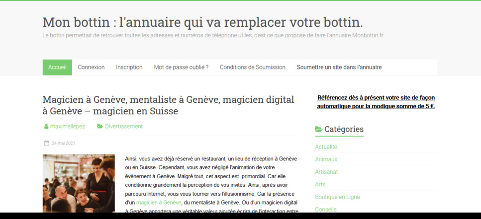 Annuaire Monbottin.fr