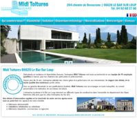 Cliquez sur l'image pour afficher le site Internet de Midi Toitures Cliquez sur l'image pour afficher le site Internet de Midi Toitures