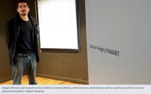Le Dr Grégory PAMART ferme son cabinet car il n'accepte pas l'obligation vaccinale imposée par le gouvernement. Le Dr Grégory PAMART ferme son cabinet car il n'accepte pas l'obligation vaccinale imposée par le gouvernement.