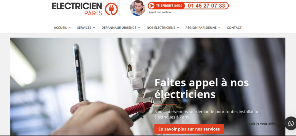 Dépannage électricien Paris, prix, devis, tarif Dépannage électricien Paris, prix, devis, tarif