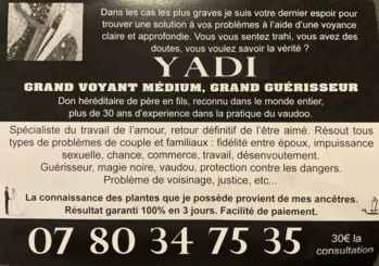 Pr Yadi grand voyant medium et grand guérisseur à Genève-Canton