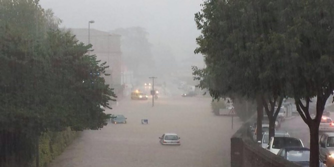 Inondations à Vigan (Gard)