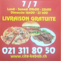 Pizza et Kebab à Lausanne en Suisse