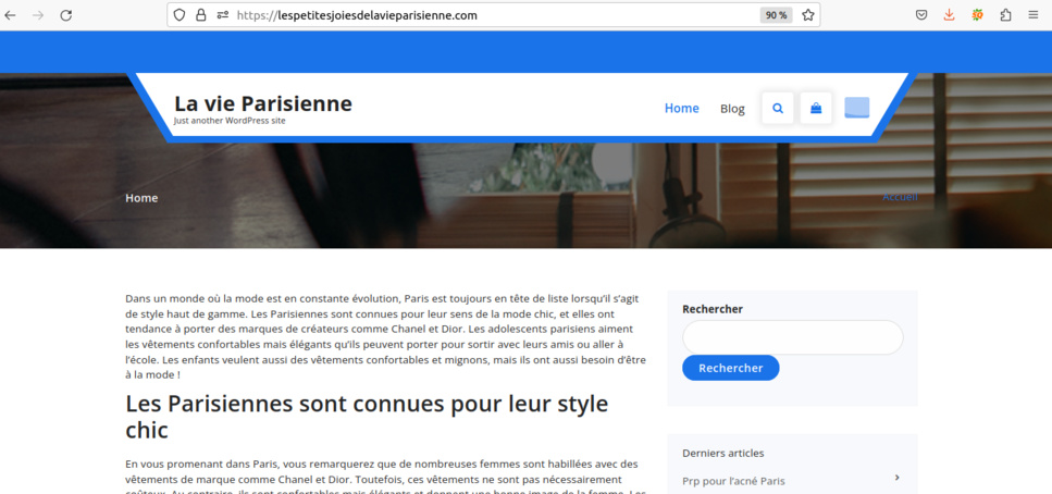 Blog vie Parisienne Blog vie Parisienne