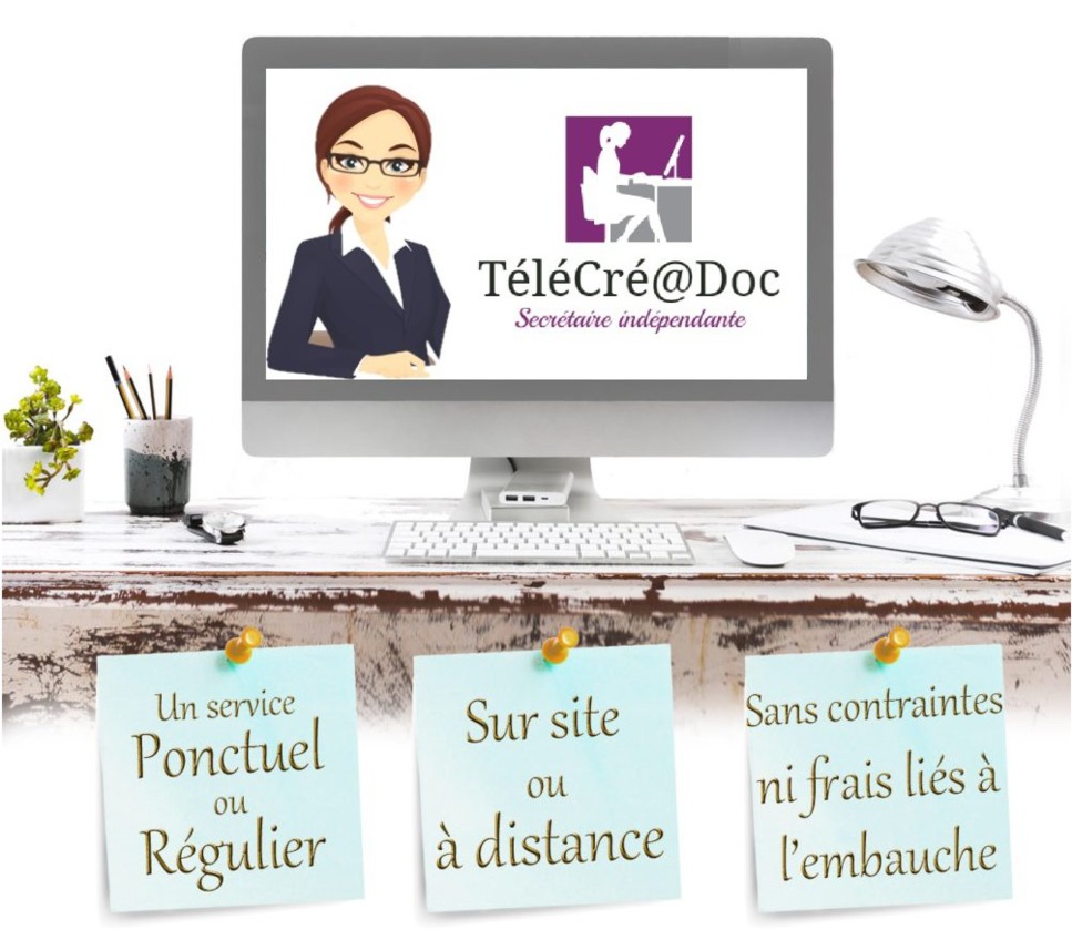 TELECREADOC : le service de secrétariat qui simplifie votre vie ! Contactez vite par téléphone au 06 41 11 52 54 TELECREADOC : le service de secrétariat qui simplifie votre vie ! Contactez vite par téléphone au 06 41 11 52 54