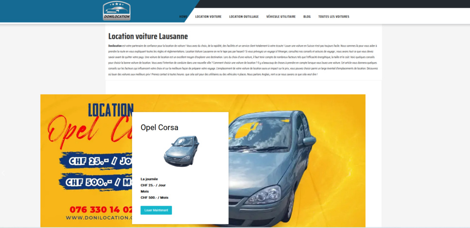 Louer une voiture au lieu de l'acheter Louer une voiture au lieu de l'acheter