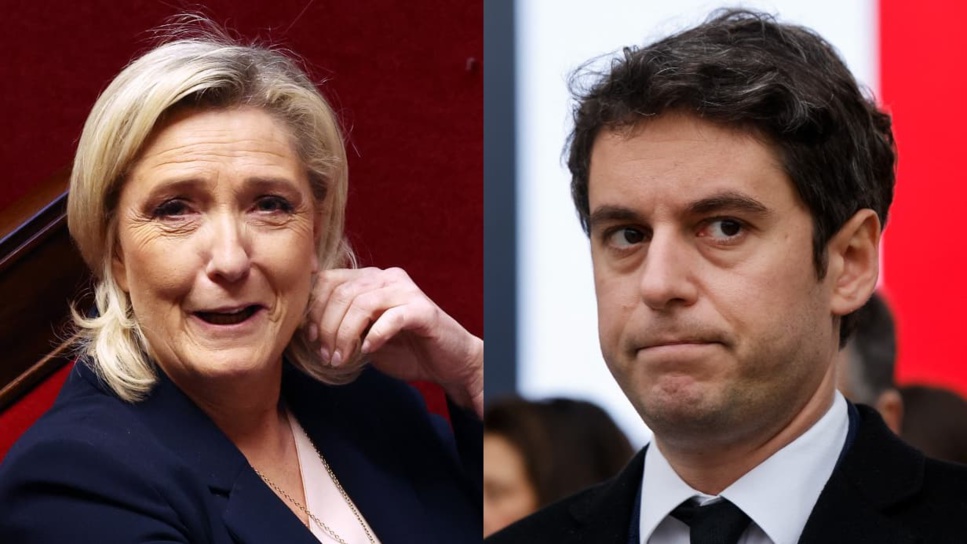 GABRIEL ATTAL TACLE MARINE LE PEN À L’ASSEMBLÉE GABRIEL ATTAL TACLE MARINE LE PEN À L’ASSEMBLÉE