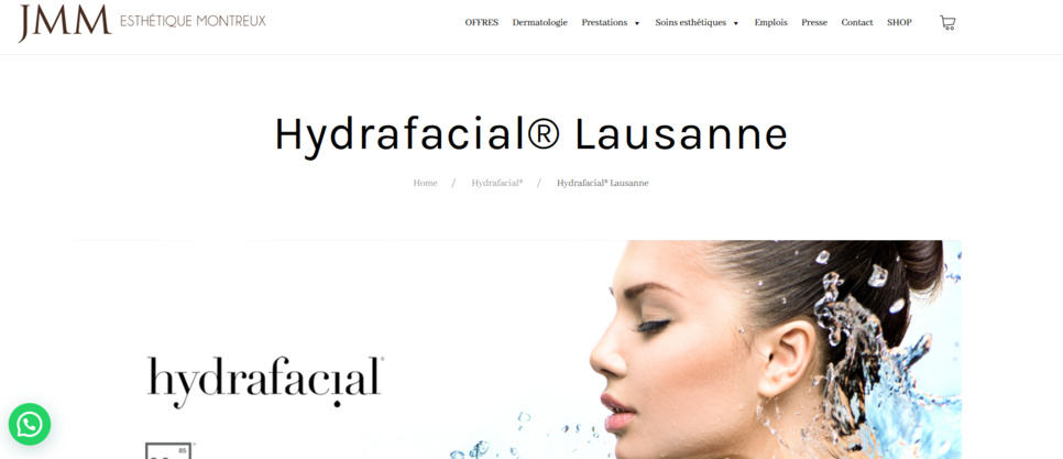 Hydrafacial, soin facial innovant Hydrafacial, soin facial innovant