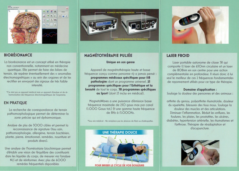 Votre Thérapeute, éducateur de santé, Biorésonance, magnétothérapie pulsée et Bol d'air Jacquier à Vichy, Humains et Animaux, Cusset, Molles, Montagne Bourbonnaise - Tel 07 64 07 36 02 Votre Thérapeute, éducateur de santé, Biorésonance, magnétothérapie pulsée et Bol d'air Jacquier à Vichy, Humains et Animaux, Cusset, Molles, Montagne Bourbonnaise - Tel 07 64 07 36 02