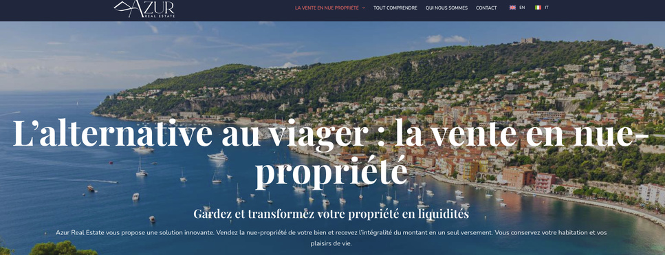 L'Investissement en Nue-Propriété : Une Option Prisée au Lieu du Viager à Nice et Cannes avec Azur Real Estate - Tel : +33 7 67 99 15 64 L'Investissement en Nue-Propriété : Une Option Prisée au Lieu du Viager à Nice et Cannes avec Azur Real Estate - Tel : +33 7 67 99 15 64
