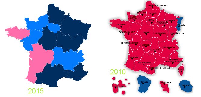 Elections régionales 2015: résultats du premier tour