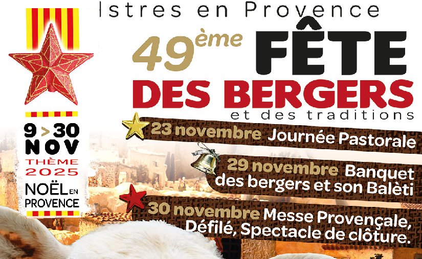 La Fête des Bergers et des Traditions de Provence à lieu à Istres en Provence