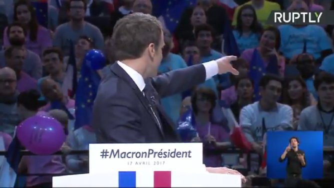 Élections présidentielles 2017: Macron à Bercy à une semaine du 1er tour