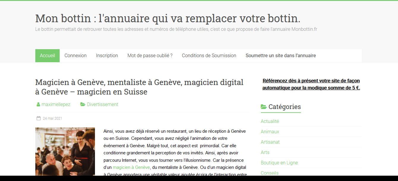 Annuaire Monbottin.fr