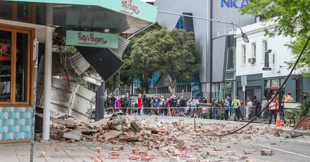 Des dégâts signalés à Melbourne après un séisme de magnitude 5,9