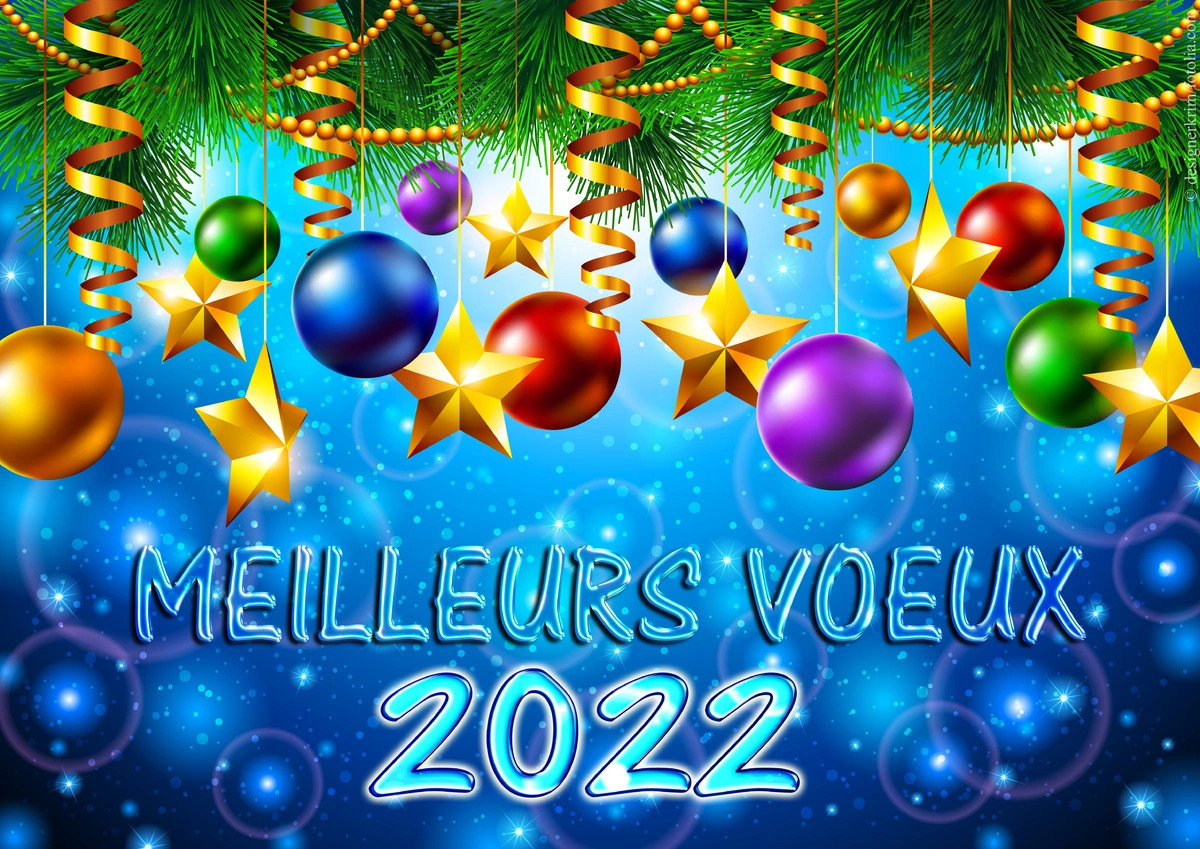 Bonne Année et Meilleurs Voeux 2022