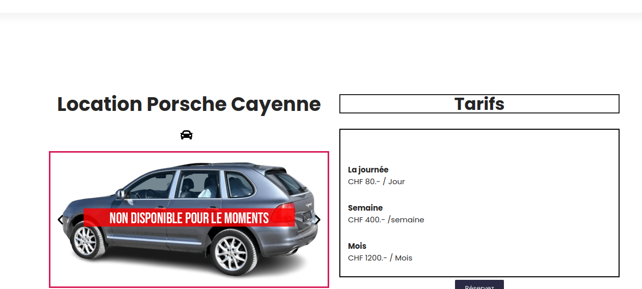 Location Porsche Cayenne