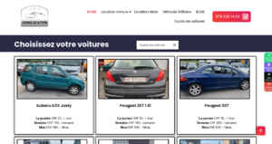 Location voiture Collombey en Suisse