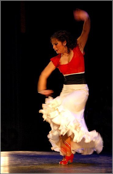 Le flamenco va de l'avant