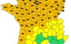 Tempête: 58 départements en alerte orange