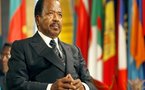 L'appel au départ du président camerounais