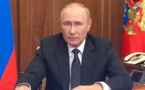 Guerre en Ukraine : Ce qu’il faut retenir de l’allocution de Vladimir Poutine