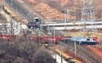 Un train relie les deux Corée
