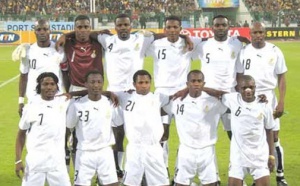 Sport:  Ghana la défaite en chantant