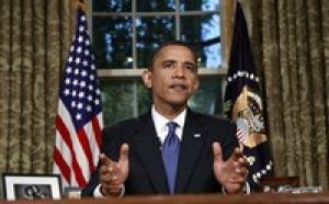 Economie: Obama hausse le ton