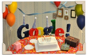 Les 13 ans de Google