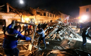 Au moins sept morts dans un séisme en Croatie