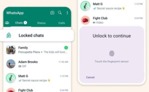 WhatsApp lance les discussions verrouillées pour cacher ses messages