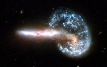 Sciences: une collision de galaxies