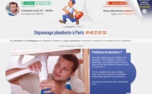 Un site de plombier à découvrir sur Paris