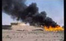 Une raffinerie de Bagdad en feu