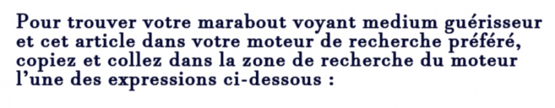 marabout voyant medium guérisseur article moteur de recherche marabout voyant medium guérisseur article moteur de recherche