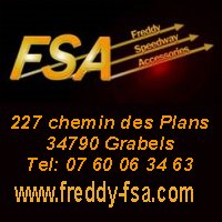 Clliquez sur l'image pour visiter le site web Freddy FSA -Protections Motos