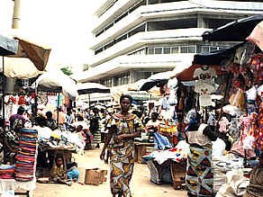 Vue de Lomé Togo