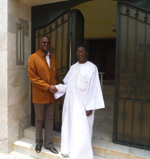 Ousmane Tanor Dieng et Mamadou Djité dit Libasse