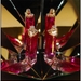 parfums reflet dans miroirs