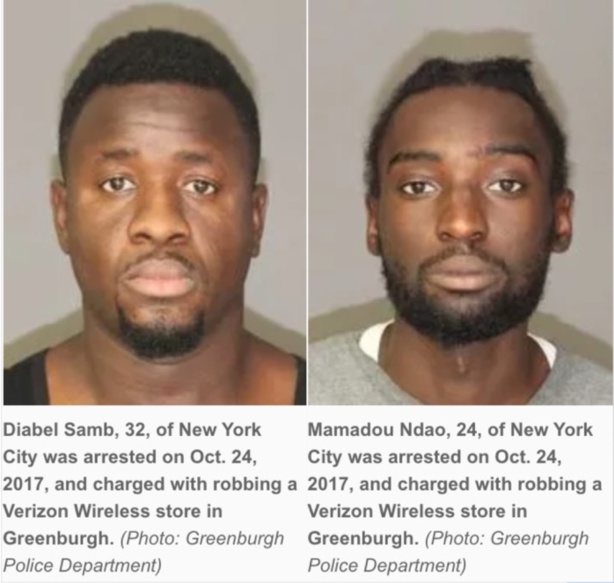 USA Vol à main armée:Comment les Gangsters sénégalais sont tombés