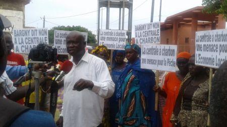 Sénégal electricité : reprise des protestations civiles contre la centrale à charbon de Sendou 
